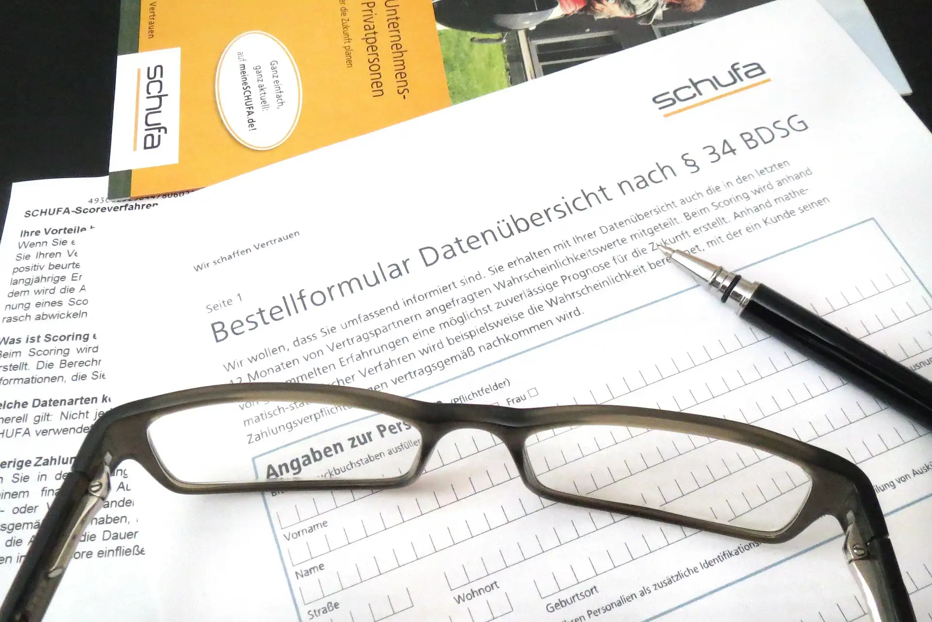 Personenbezogene Daten und Datenschutz bei Anträgen