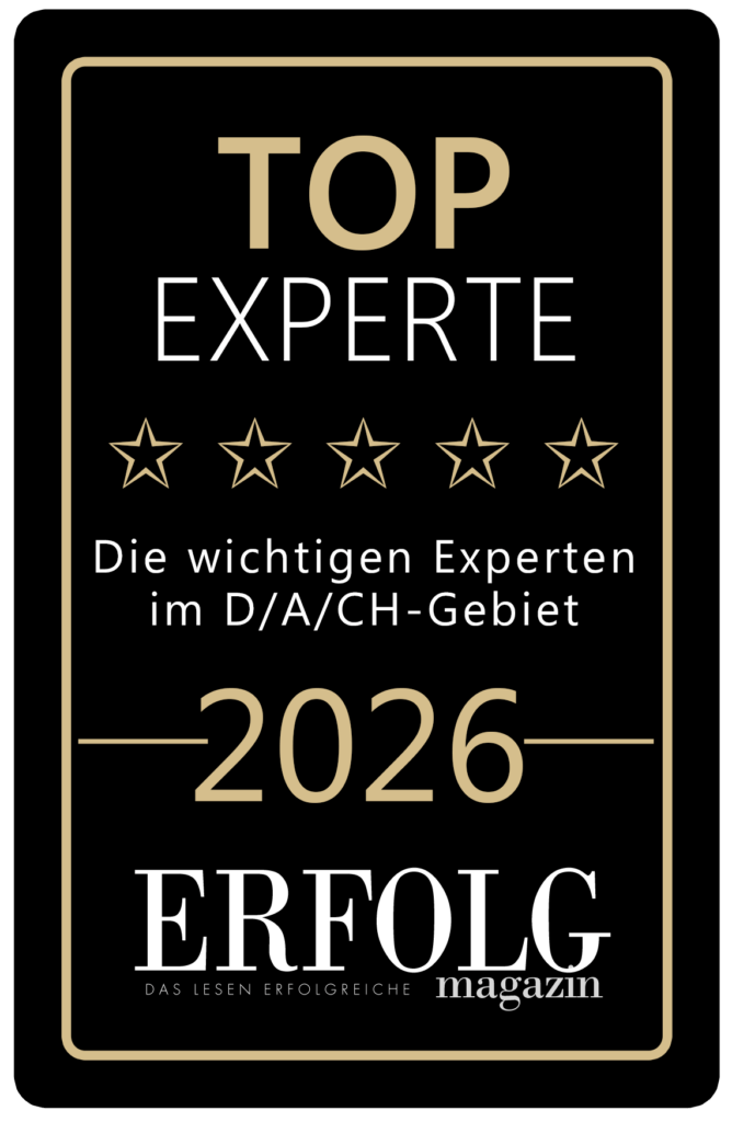 Siegel vom Erfolg Magazin für die Konzept 17 GmbH "TOP EXPERTE 2026"
